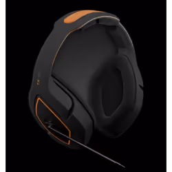 Gioteck TX-50, Avec fil, Jouer, Casque, Noir, Orange