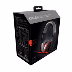 Gioteck XH100S Noir, Gris, Rouge