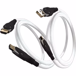 Gioteck PVCPUNI-11-MU, Cable, PlayStation 5, Noir, Blanc, Nylon, Sony, PS5 controller, Xbox Series S|X controllers, Switch co ...
