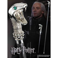 Réplique canne et baguette de Lucius Malefoy