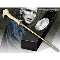 Réplique Baguette VOLDEMORT - NOBLE COLLECTION - Harry Potter - 38Cm - Résine peinte à la main