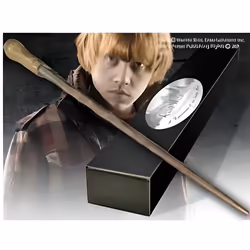 Réplique baguette de Ron Weasley - NOBLE COLLECTION - Harry Potter - Intérieur - Adulte - Marron