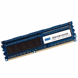 OWC OWC85MP3W8M16K, 16 Go, 2 x 8 Go, DDR3, 1066 MHz, 240-pin DIMM, Noir, Bleu