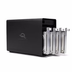 OWC ThunderBay 4 RAID boîtier de disques 0 To Tower Noir - Vue supplémentaire 3