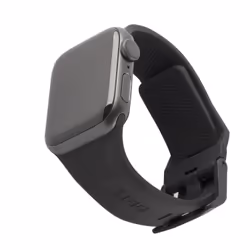 Urban Armor Gear Scout, Bande, Smartwatch, Noir, Apple, Watch 44/42, Silicone