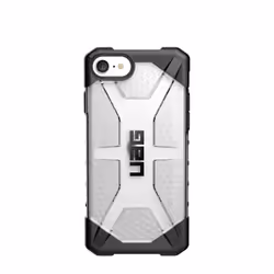 Urban Armor Gear Plasma, Coque, Apple, iPhone SE 2020, 11,9 cm (4.7"), Noir, Argent, Transparent