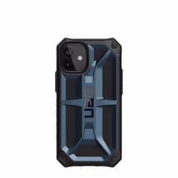 Urban Armor Gear Monarch, Housse, Apple, iPhone 12 Mini, 13,7 cm (5.4"), Noir, Bleu