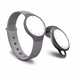 Misfit Flash, Tracker d’activité au poignet/à clipser, LED, Imperméable, Gris