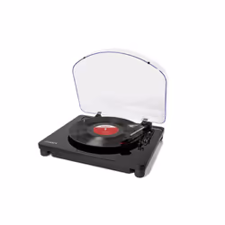 iON Classic LP, Noir, 33 1/3,45,78 tr/min, 45,78 tr/min, Secteur