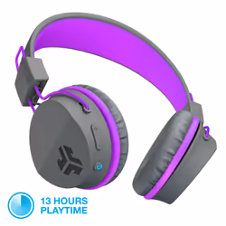 JLab IEUHBSTUDIORGRYPRPL4 Micro USB Bluetooth Bleu, Graphite, Violet