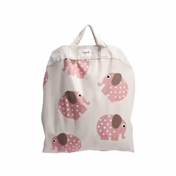 3 Sprouts Elephant play mat bag Coton Rose Tapis de jeux pour bébé - Vue supplémentaire 4