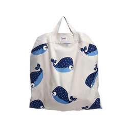 3 Sprouts Whale play mat bag Coton Bleu Tapis de jeux pour bébé - Vue supplémentaire 4