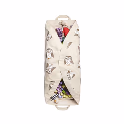 3 Sprouts Owl play mat bag Coton Gris Tapis de jeux pour bébé