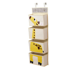 3 Sprouts IWOGRF rangement de jouets Organisateur de stockage de jouets Mural Jaune