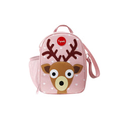 3 Sprouts SP3ILUDEE gamelle Sac repas Cuir bycast, Polyester, Poly-acétate de vinyle (PEVA) Rose