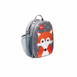 3 Sprouts Fox lunch bag Sac repas Cuir bycast, Polyester Gris 1 pièce(s)