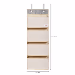 3 Sprouts SP3IWOOST Organisateur de stockage suspendu Polyester Bleu - Vue supplémentaire 5