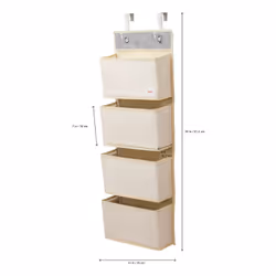 3 Sprouts SP3IWOOST Organisateur de stockage suspendu Polyester Bleu - Vue supplémentaire 6