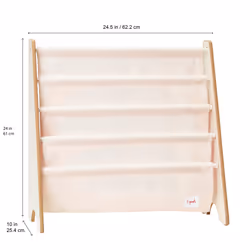 3 Sprouts SP3IRKLLM support de livre Blanc Polyester