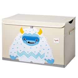 3 Sprouts ITCYET rangement de jouets Boîte de rangement de jouets Autonome Blanc