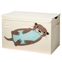 3 Sprouts ITCOTR rangement de jouets Boîte de rangement de jouets Marron