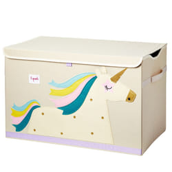 3 Sprouts ITCUNI rangement de jouets Boîte de rangement de jouets Autonome Blanc