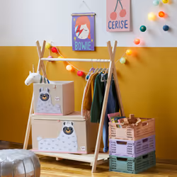 3 Sprouts SP3ITCLLM rangement de jouets Boîte de rangement de jouets Autonome Blanc
