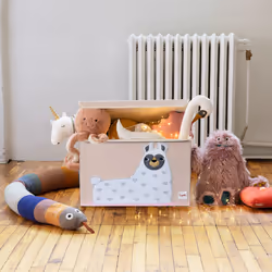 3 Sprouts SP3ITCLLM rangement de jouets Boîte de rangement de jouets Autonome Blanc - Vue supplémentaire 4