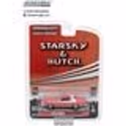 Voiture Miniature de Collection - GREENLIGHT - FORD Gran Torino - 1/64 - Rouge / Blanc - 1976