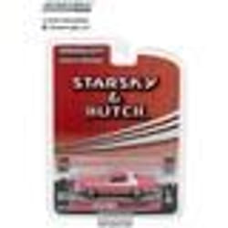 Voiture Miniature de Collection - GREENLIGHT - FORD Gran Torino - 1/64 - Rouge / Blanc - 1976