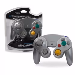 Hyperkin M05819-SL accessoire de jeux vidéo Argent Manette de jeu Analogique GameCube, Nintendo Wii U