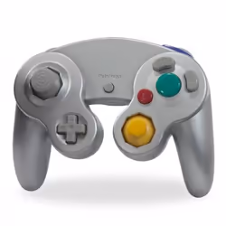 Hyperkin M05819-SL accessoire de jeux vidéo Argent Manette de jeu Analogique GameCube, Nintendo Wii U