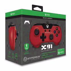 Hyperkin X91 Rouge USB Joystick Analogique Xbox One