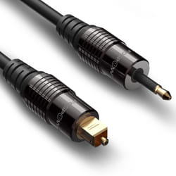 FosPower FOSCBL-2032 câble audio 1,8 m Mini-TOSLINK TOSLINK Noir