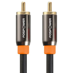 FosPower FOSCBL-2194 câble audio 1,8 m RCA Noir