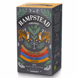 Hampstead Tea Black Selection, Thé noir, Boîte en papier, 20 pièce(s)