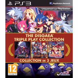 NIS America The Disgaea Triple Play Collection, PlayStation 3, T (Teen)