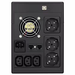 Vertiv Liebert Scellées au plomb-acide (SLA) - 1 Minute(s) Stand-by Time - 230 V AC Entrée - 230 V AC Sortie - 3 x Schuko, 3 x IEC 60320 C13