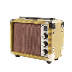 Kala AMP-TWD-5U, 5 W, Avec fil, Guitare acoustique, Marron, Secteur, 100 - 240 V