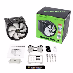 Thermalright Macho Rev.B Processeur Refroidisseur Argent - Vue supplémentaire 9