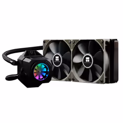 Thermalright Turbo Right 240C, Refroidisseur de liquide tout-en-un, 12 cm, 600 tr/min, 1800 tr/min, 25 dB, 77,28 cfm