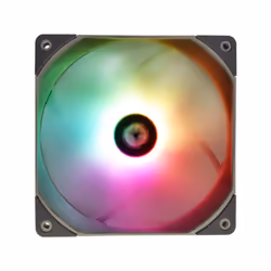 Thermalright TL-C14S ARGB, Refroidisseur d'air, 14 cm, 1500 tr/min, 26,6 dB, 74,3 cfm, Noir