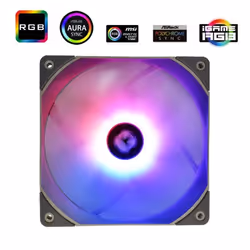 Thermalright TL-C14S ARGB Boitier PC Refroidisseur d'air 14 cm Noir 1 pièce(s)