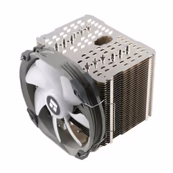 Thermalright HR-02 Plus Processeur Dissipateur thermique/Radiateur 14 cm Argent, Blanc 1 pièce(s) - Vue supplémentaire 5