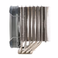 Thermalright HR-02 Plus Processeur Dissipateur thermique/Radiateur 14 cm Argent, Blanc 1 pièce(s) - Vue supplémentaire 6