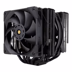 Thermalright Frost Commander 140 BLACK, Refroidisseur d'air, 12 cm, 1850 tr/min, Noir