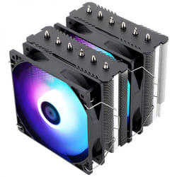 Thermalright PA120 SE ARGB système de refroidissement d’ordinateur Processeur Dissipateur thermique/Radiateur 12 cm Bleu, Métallique 1 pièce(s)