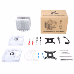 Thermalright Peerless Assassin 120 SE WHITE ARGB Processeur Refroidisseur d'air 12 cm Blanc 1 pièce(s) - Vue supplémentaire 9
