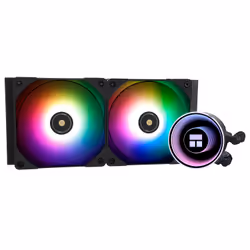 Thermalright Frozen Notte 240 BLACK ARGB, Liquid cooling kit, 12 cm, 72,37 cfm, Noir
