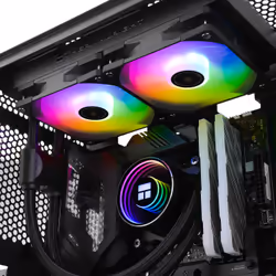 Thermalright Frozen Notte 240 BLACK ARGB Processeur Liquid cooling kit 12 cm Noir 1 pièce(s) - Vue supplémentaire 5